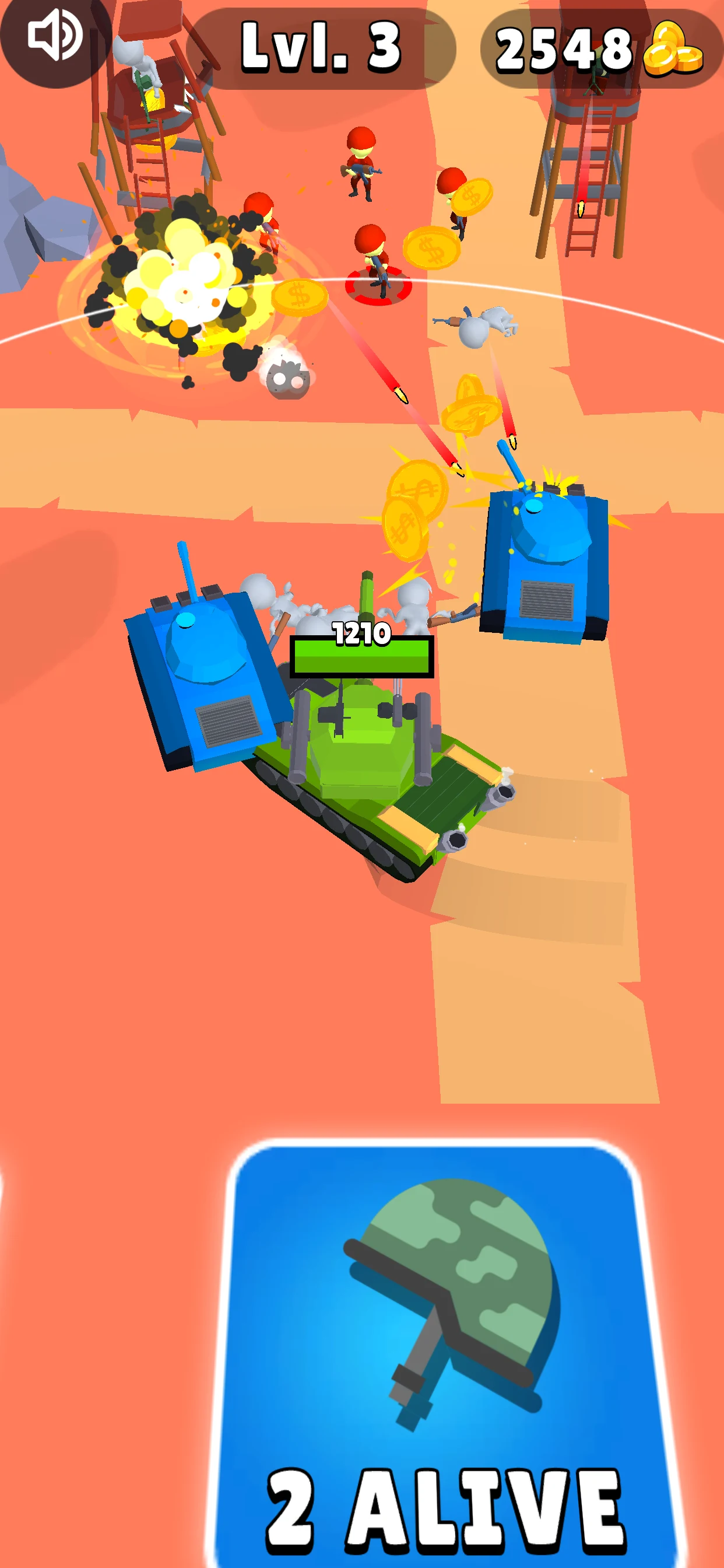 Tank Commander: Army Survival screenshot